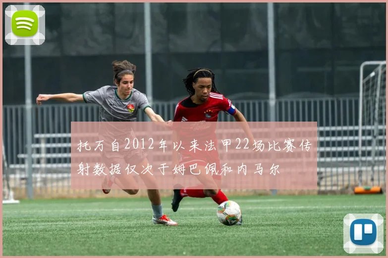 托万自2012年以来法甲22场比赛传射数据仅次于姆巴佩和内马尔